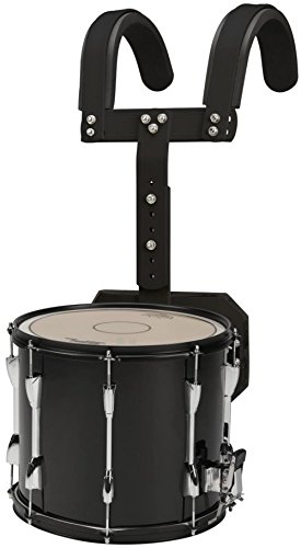 Sound Percussion Labs Marching Snare Drum with Carrier 14 x 12 Black