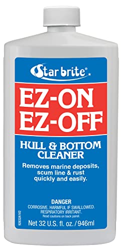 STAR BRITE EZ-ON EZ-Off Boat Hull & Bottom Cleaner - Remove Marine Deposits & Scum Line Quickly & Easily