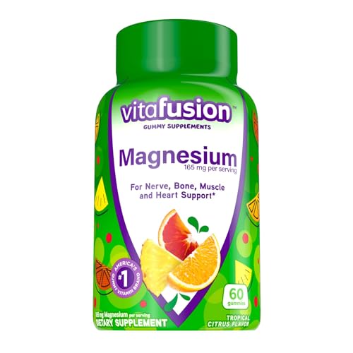 Vitafusion Magnesium Gummy Supplement, 60ct