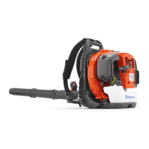 Husqvarna 360BT Gas Leaf Blower, 65.6-cc 3.81-HP 2-Cycle Backpack Leaf Blower with 890-CFM, 232-MPH, 30-N Powerful Clearing Performance and Load-Reducing Harness