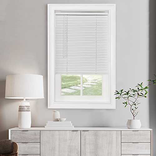 Cordless Light Filtering Mini Blind - 22 Inch Width, 64 Inch Length, 1