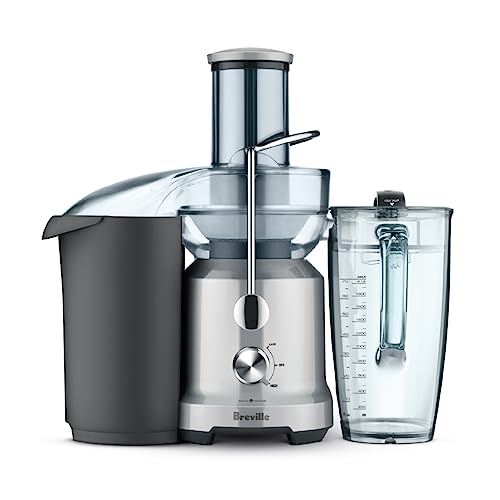 Breville Juice Fountain Cold Juicer, Silver, BJE430SIL