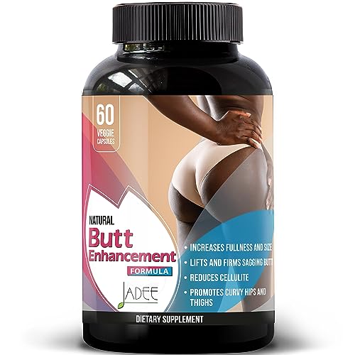 Butt Enhancer Pills for Big Booty & Curvy HIPS - Weight Gain Pills for Womens Curves Bigger Butt Pills for Women - Aguaje para Aumentar Gluteos y Caderas Booty Builder - Butt Growth Products