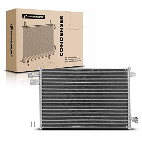 A-Premium Air Conditioning A/C Condenser Compatible with 2005-2009 Ford Mustang 4.0L 4.6L 5.4L