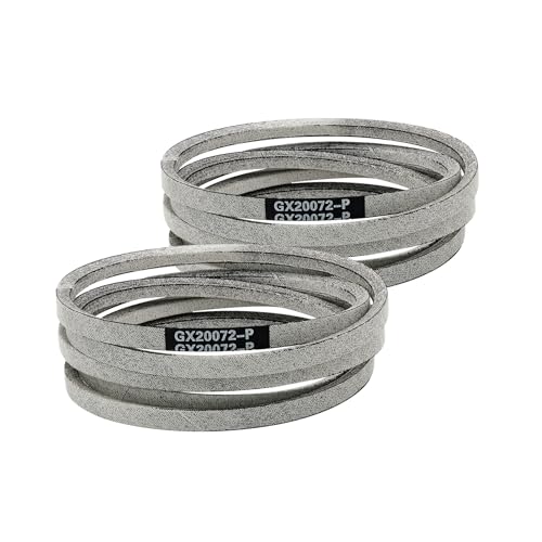 Honoyam 2 Pack GX20072 Lawn Mower Deck Drive Belt 1/2