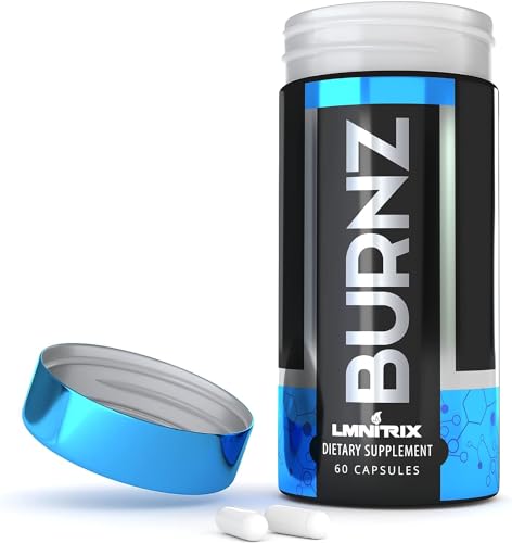 LMNITRIX Burnz - Powerful Thermogenic Fat Burner - Powerful Weight Loss Aid, Stronger Than Most Diet Pills - True Plateau Destroyer - Lose Weight Fast for Men and Women, Guaranteed Results - 60ct