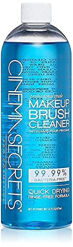 Cinema Secrets Professional Makeup Brush Cleaner, Vanilla (16 Fl Oz)