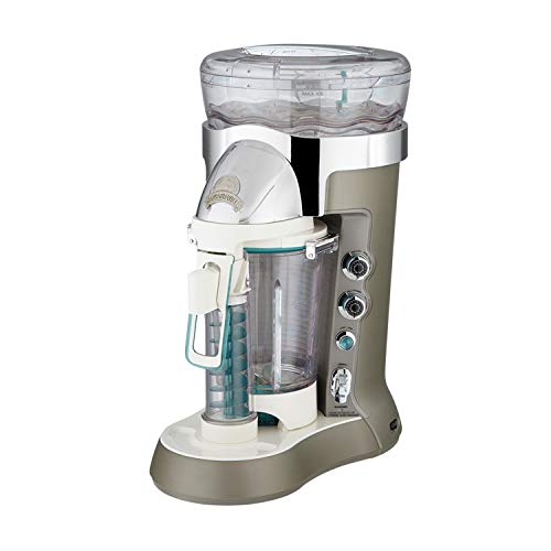 Margaritaville Bali Frozen Margaritas, Daiquiris, Coladas & Smoothies Machine with Self-Dispensing Lever and Mixes and Serves Party-Batch Size, 60 oz. Jar, Gray