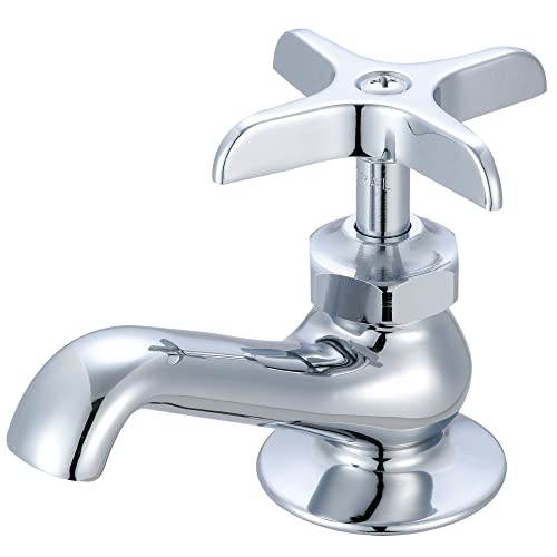 Central Brass 0239-P Single Handle Basin Faucet in Chrome