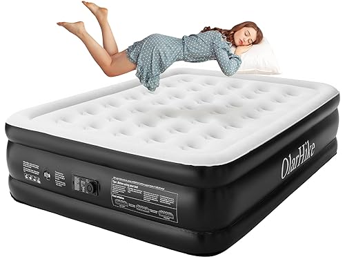 OlarHike Inflatable Queen Air Mattress with Built in Pump,18