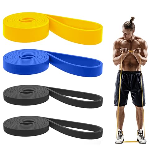 Pull Up Bands, Resistance Bands Set for Men & Women, Pull Up Assist Bands Exercise Bands Workout Bands for Working Out, Body Stretching, Physical Therapy, Muscle Training