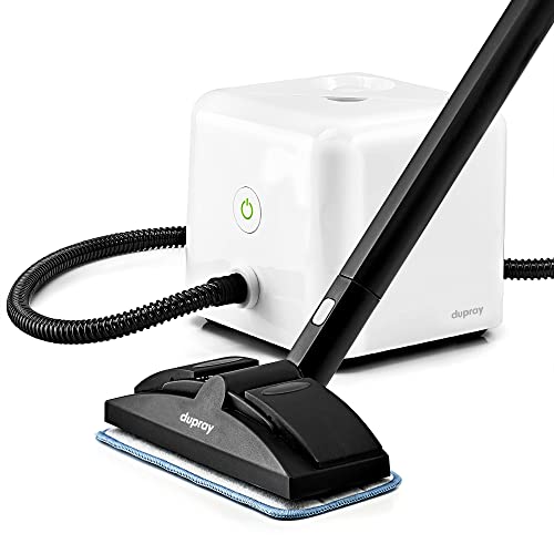 Dupray Neat Steam Cleaner Powerful Multipurpose Portable Steamer for Floors, Cars, Tiles Grout Cleaning Chemical Free Disinfection Kills 99.99%* of Bacteria and Viruses (Neat Steam Cleaner)