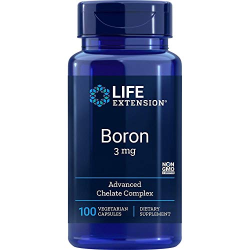 Life Extension Boron 3 Mg 100 vegetarian capsules