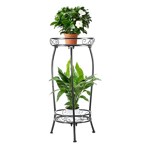 Plant Stand Indoor Outdoor 2 Tier 27
