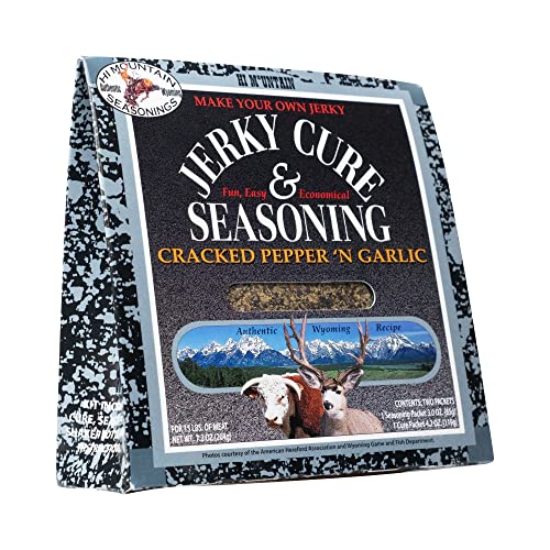 Hi Mountain Jerky Cure & Seasoning Kit - CRACKED PEPPER 