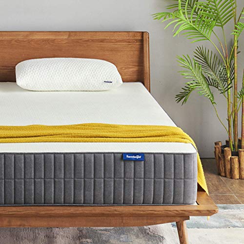 Sweetnight Queen Mattress-Queen Size Mattress, 10 Inch Gel Memory Foam Mattress for Back Pain Relief /Motion Isolation & Cool Sleep, Flippable Comfort from Soft to Medium Firm, Sunkiss