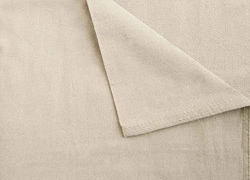 Canvas Drop Cloth for Painting (Size 6 x 9 Feet - Pack of 4) - Pure Cotton Painters Drop Cloth for Painting, Furniture & Floor Protection - All Purpose Thick Canvas tarp with Double Stitched Edges