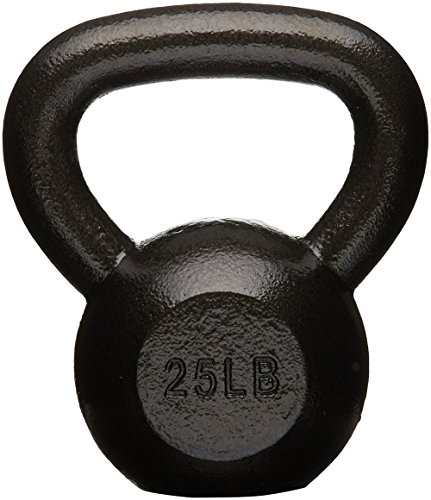 Amazon Basics Cast Iron Kettlebell with Enamel Finish