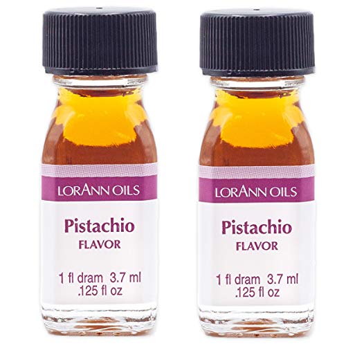 LorAnn Pistachio SS Flavor, 1 dram bottle (.0125 fl oz - 3.7ml - 1 teaspoon) - 2 Pack