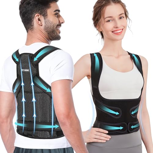 Back Brace and Posture Corrector for Women and Men, Back Straightener Posture Corrector, Scoliosis and Hunchback Correction, Back Pain, Spine Corrector, Support, Adjustable Posture Trainer (Small)