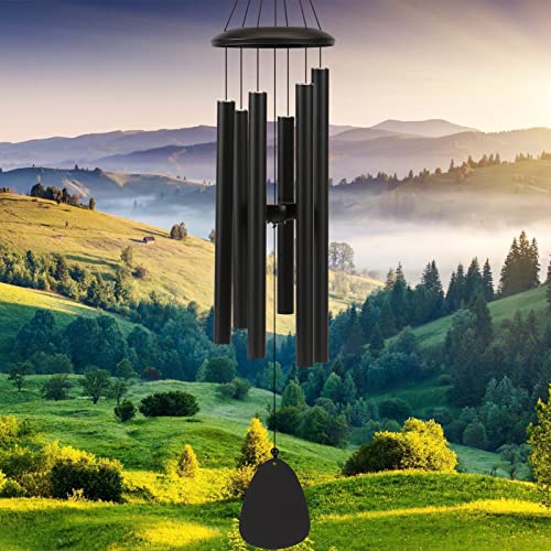 FSVGYY Wind-Chimes-Outdoor-Large-Decor, Deep Tone Soothing Melodic Tones Windchimes, Wind Chimes for Outside, Memorial Best Gift Mom Women Grandma Neighbors（32