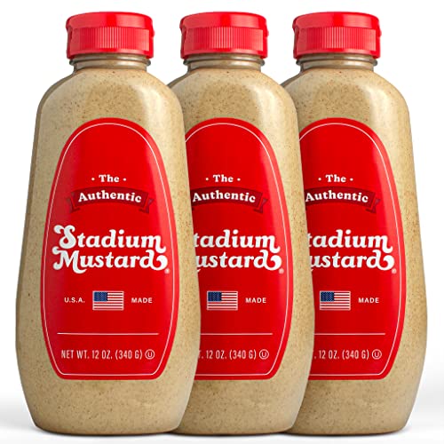 Stadium Mustard, 12 oz (Pack of 3)