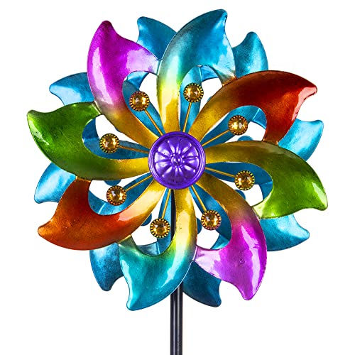 DREAMYSOUL Wind Spinner Outdoor Metal, 37