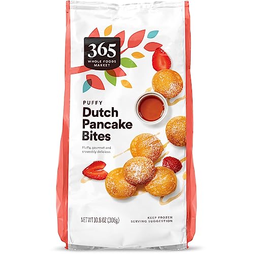 365 by Whole Foods Market, Frozen Dutch-Style Pancake Bites, 10.8 Ounce