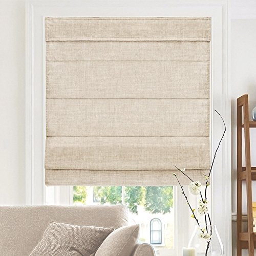 CHICOLOGY Roman Shades for Windows , Window Treatments , Roman Shades , Roman Window Shades , Room Darkening Shades , Window Shades , 23