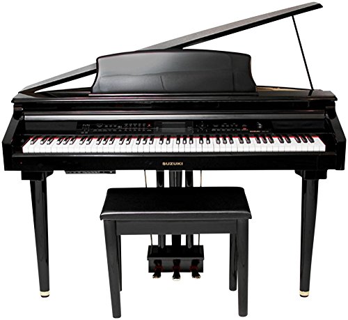 Suzuki Musical Instrument, 88-Key Digital Pianos-Home (MDG-300-BL)