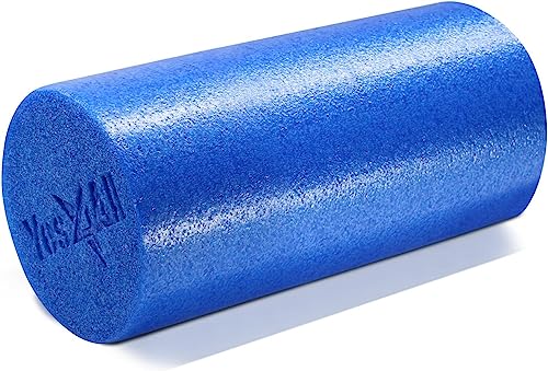 Yes4All Soft-Density Half/Round PE Foam Roller 12/ 18/ 24/ 36 inch for Back, Legs, Exercise, Yoga & Physical Activities