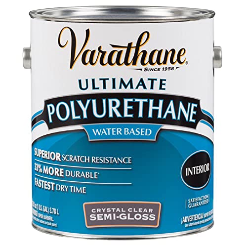 Polyurethane,Clear,Semi-Gloss,1 gal.