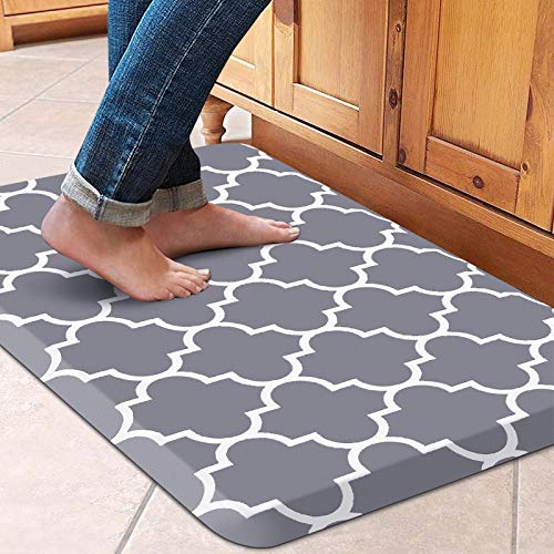 WISELIFE Kitchen Mat and Rugs Cushioned Anti-Fatigue,17.3