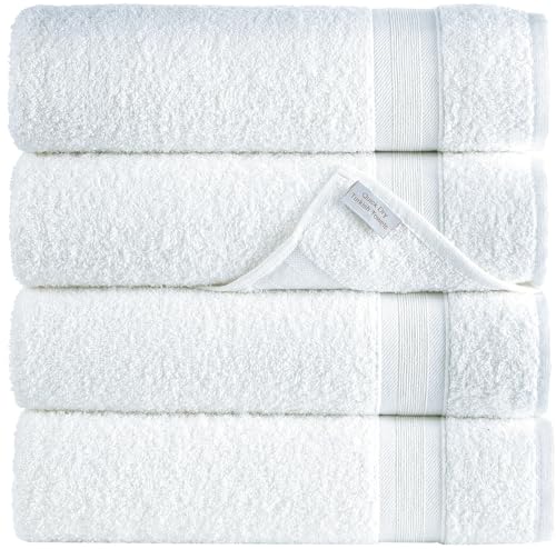 White Bath Towels 27