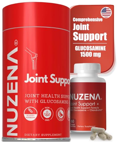 Nuzena Joint Support |           | Advanced Joint & Cartilage Supplement Formula for Knees, Back & Hand -60 Vegie Capsule