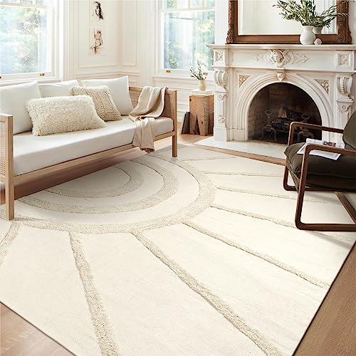 OJIA Boho Living Room Rug 5