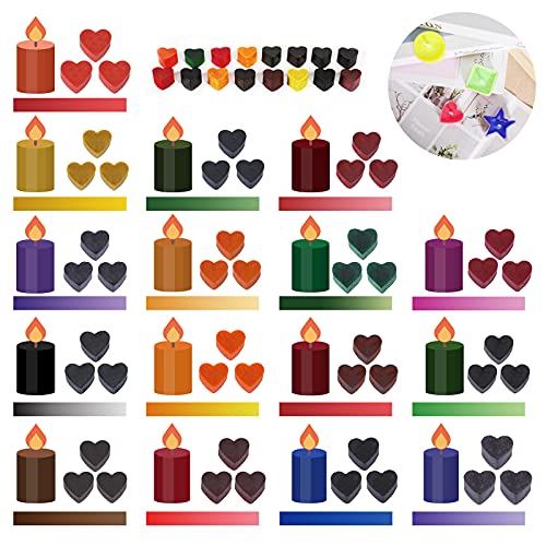 Candle Dye Set, 16 Colors Candle Wax Dye for Candle Making, Bulk Soy Wax Dyeing, DIY Candle Making Kit