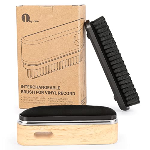 Big Fudge Vinyl Record Cleaning Kit - Complete 4-in-1 - Includes Ultra-Soft  Velvet Record Brush, XL Cleaning Liquid, Stylus Brush and Storage Pouch!  Will NOT Scratch Your Records : Electronics 