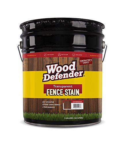 Wood Defender Transparent Fence Stain Cedar Tone 5-Gallon