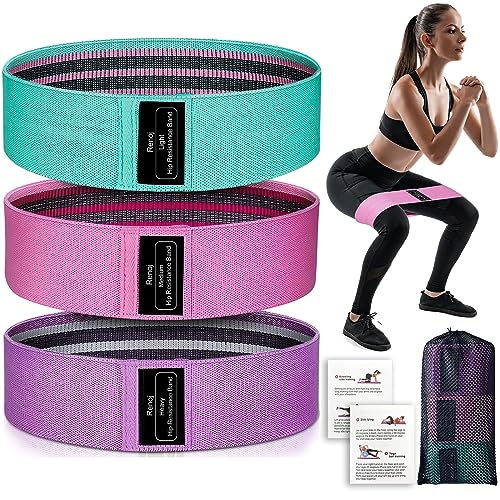 Resistance Bands, Exercise Workout Bands for Women and Men, 5 Set of Stretch Bands for Booty Legs, Pilates Flexbands